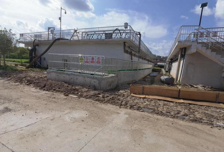 国投中嫘党委强力推进工业园区污水处理厂应急工程建设
